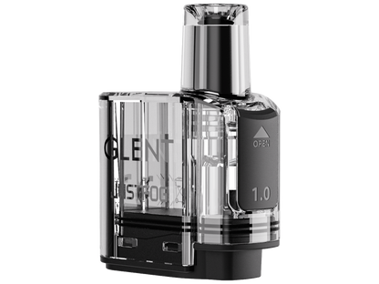 JustFog GLENT Pod mit Head - 0,6 Ohm und 1,0 Ohm, 3,5 ml Tankvolumen, seitliches Befüllungssystem, 2 Stück pro Packung