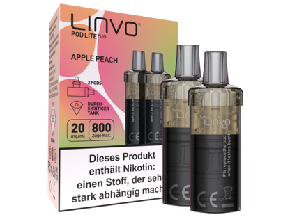 Linvo - Pod Lite Plus Cartridge 20 mg/ml (2 Stück pro Packung)