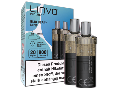 Linvo - Pod Lite Plus Cartridge 20 mg/ml (2 Stück pro Packung)
