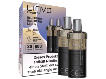 Linvo - Pod Lite Plus Cartridge 20 mg/ml (2 Stück pro Packung)