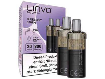 Linvo - Pod Lite Plus Cartridge 20 mg/ml (2 Stück pro Packung)