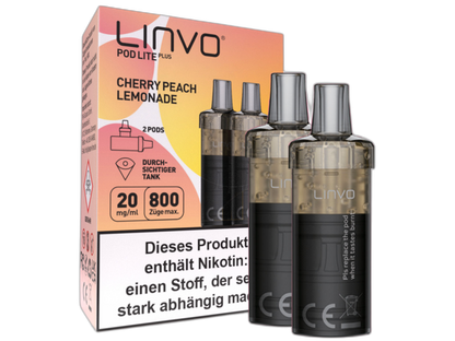 Linvo - Pod Lite Plus Cartridge 20 mg/ml (2 Stück pro Packung)