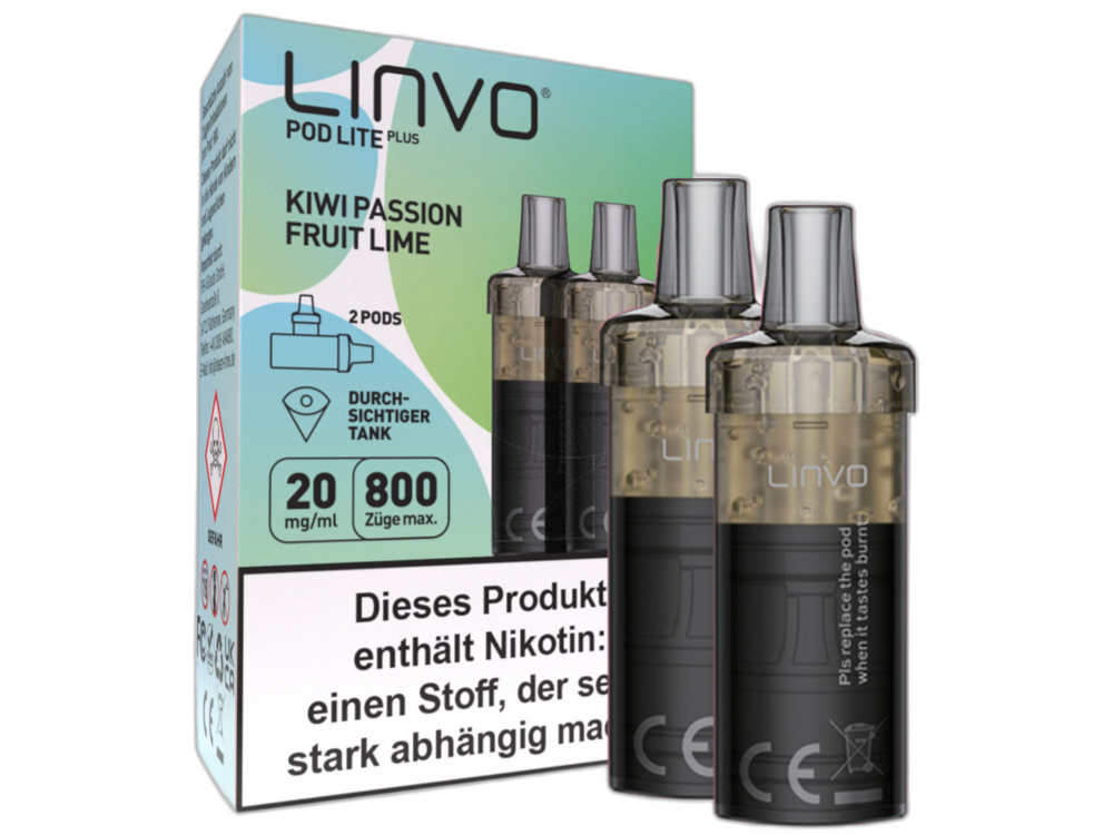 Linvo - Pod Lite Plus Cartridge 20 mg/ml (2 Stück pro Packung)