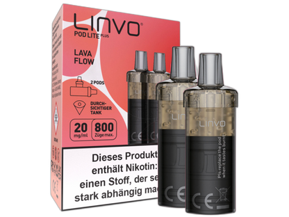 Linvo - Pod Lite Plus Cartridge 20 mg/ml (2 Stück pro Packung)