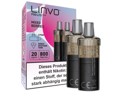 Linvo - Pod Lite Plus Cartridge 20 mg/ml (2 Stück pro Packung)