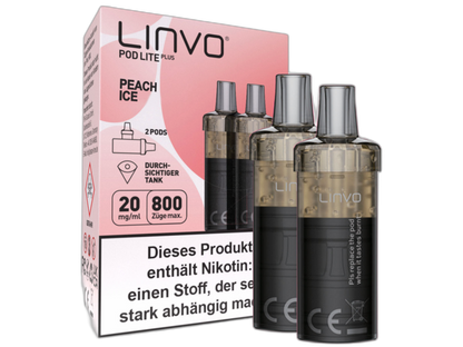 Linvo - Pod Lite Plus Cartridge 20 mg/ml (2 Stück pro Packung)