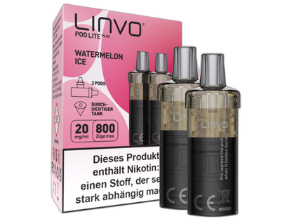 Linvo - Pod Lite Plus Cartridge 20 mg/ml (2 Stück pro Packung)