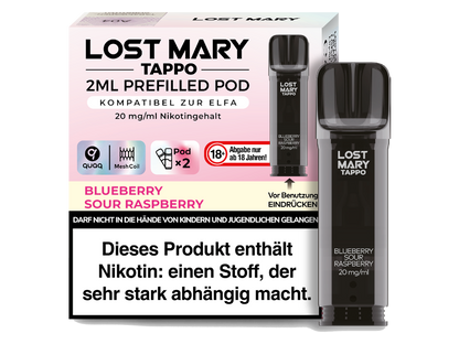 Lost Mary - Tappo Pod, praktische Anwendung und intensives Dampfen.