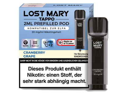 Lost Mary - Tappo Pod, handlich und ideal für unterwegs.