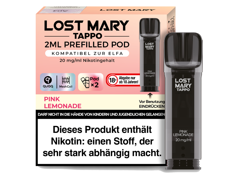 Lost Mary - Tappo Pod, die optimale Lösung für jeden Dampfer.