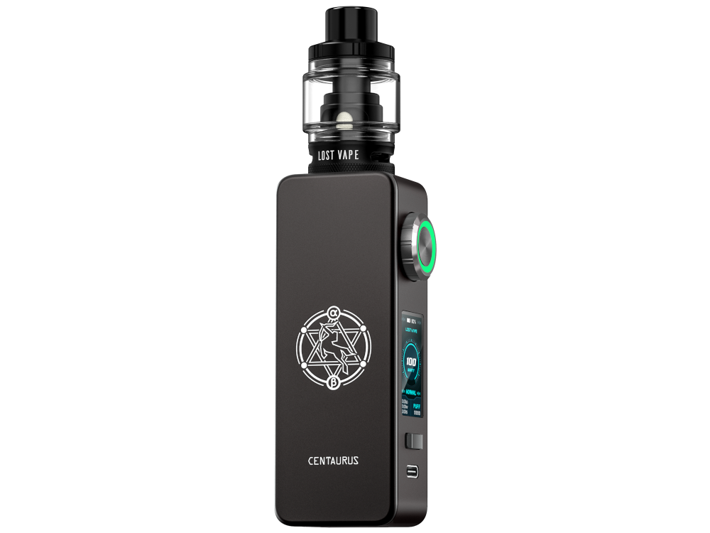 Lost Vape - Centaurus M100 Box E-Zigaretten Set: Centaurus Sub Coo Clearomizer mit 4ml Tankvolumen und Airflow Control.