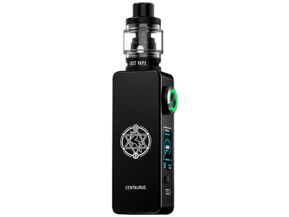 Lost Vape - Centaurus M100: Ansicht der zwei UB Max Verdampferköpfe mit 0,2 Ohm und 0,3 Ohm für optimales Subohm-Dampfen.
