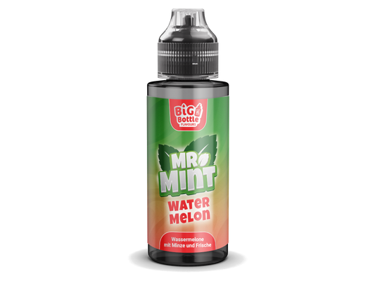 Mr. Mint by Big Bottle - Longfills 10 ml - Wassermelone, ein Aromenprodukt für E-Zigaretten mit dem Geschmack von erfrischender Wassermelone und Minze.