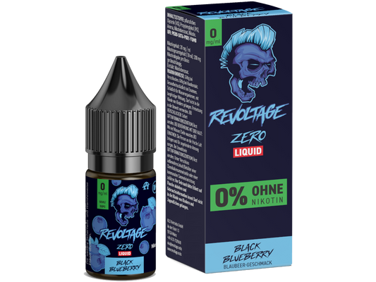 Revoltage - Hybrid Nikotinsalz Liquid - Black Blueberry - 0mg