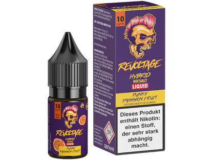 Revoltage - Hybrid Nikotinsalz Liquid - Punky Passion Fruit