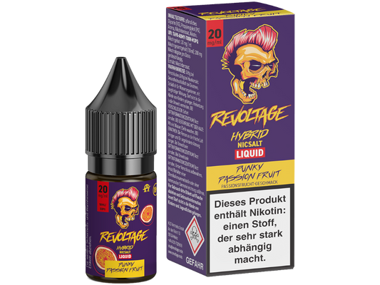 Revoltage - Hybrid Nikotinsalz Liquid - Punky Passion Fruit