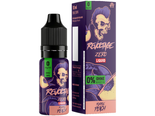 Revoltage - Hybrid Nikotinsalz Liquid - Purple Peach - 0mg/ml