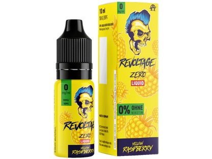 Revoltage - Hybrid Nikotinsalz Liquid - Yellow Raspberry - 0mg