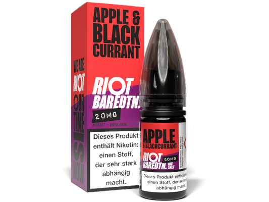 Riot Squad - BAR EDTN. - Nikotinsalz Liquid - Apple Blackcurrant