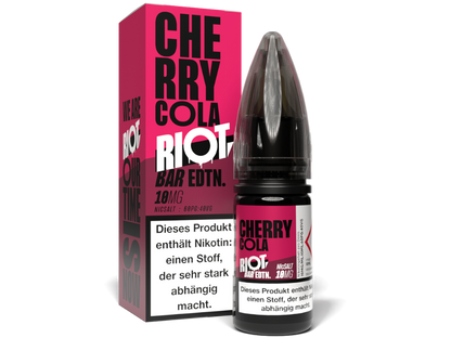 Riot Squad - BAR EDTN. - Nikotinsalz Liquid - Cherry Cola