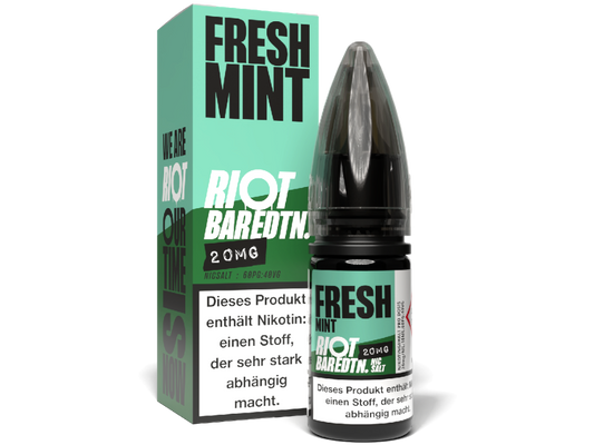Riot Squad - BAR EDTN. - Nikotinsalz Liquid - Fresh Mint