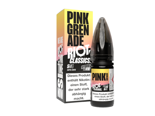 Riot Squad - Classics - Hybrid Nikotinsalz Liquid - Pink Grenade