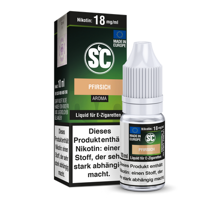 Pfirsich E-Zigaretten Liquid von SC