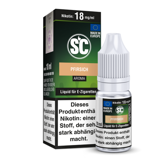 Pfirsich E-Zigaretten Liquid von SC