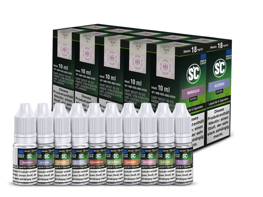 Fruit Probierbox E-Zigaretten Liquid - von SC