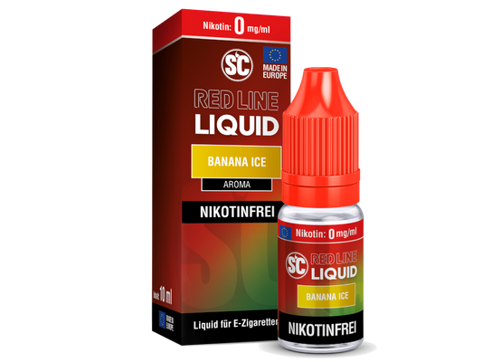 SC - Red Line - Banana Ice - Nikotinsalz Liquid