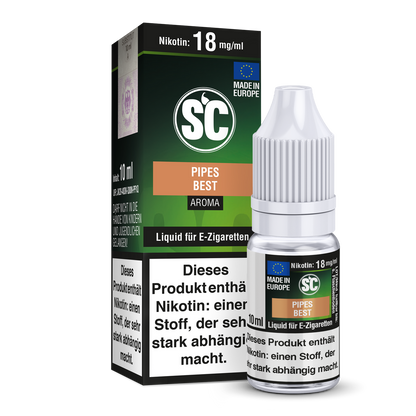 Pipes Best Tabak E-Zigaretten Liquid von SC