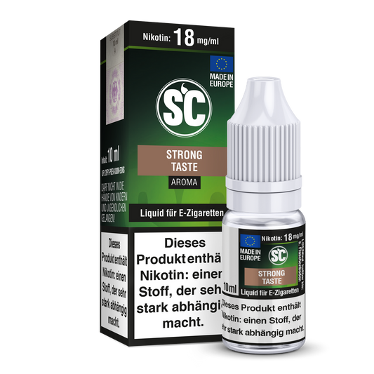 Strong Taste Tabak E-Zigaretten Liquid - von SC