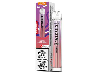 SKE - Crystal Bar Einweg E-Zigarette 20mg, 350 mAh, 600 Zügen & 27 Sorten