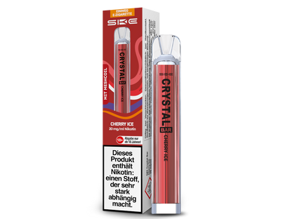 SKE - Crystal Bar Einweg E-Zigarette 20mg, 350 mAh, 600 Zügen & 27 Sorten