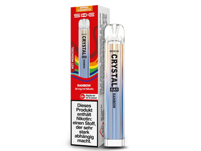 SKE Crystal Bar E-Zigarette vertritt moderne Designrichtlinien und Verbraucheransprüche mit einer Vielzahl von Aromen.