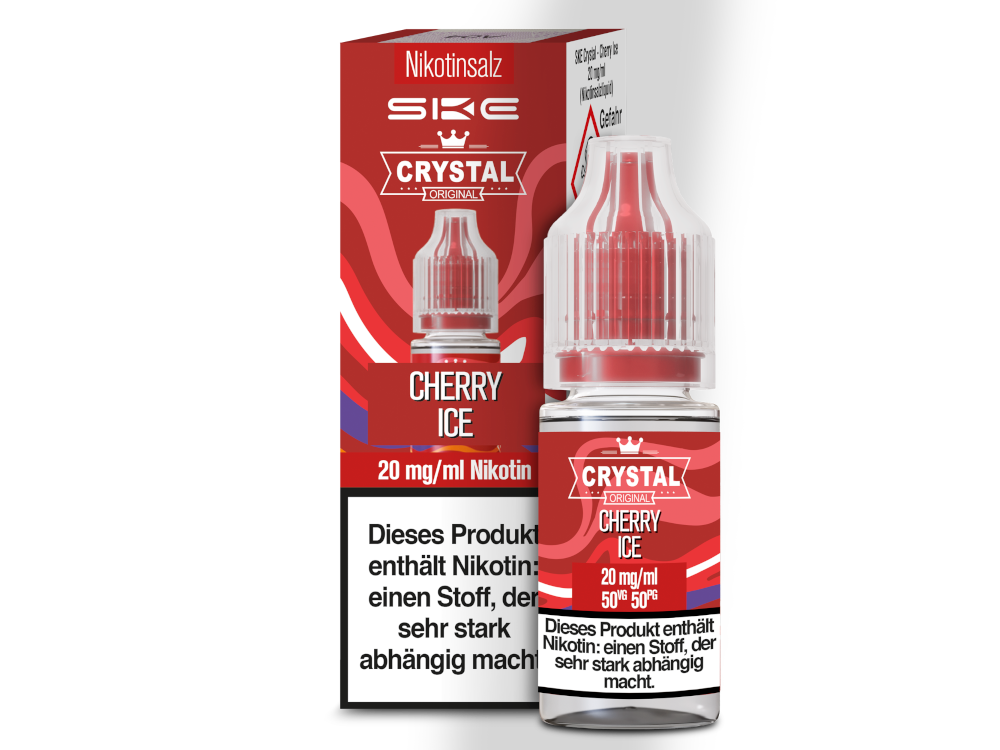 SKE - Crystal - Nikotinsalz Liquid - Cherry Ice