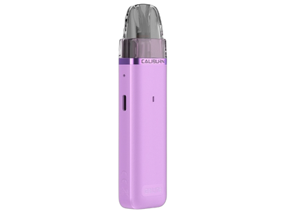 Detailansicht der Uwell - Caliburn G3 Lite E-Zigaretten, ausgestattet mit einstellbarer Luftzufuhr und USB-C Anschluss.