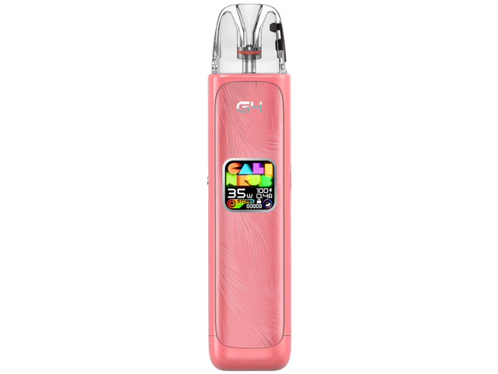 Uwell Caliburn G4 E-Zigarette hebt das praktische Side-Filling-System und die Airflow-Control hervor.