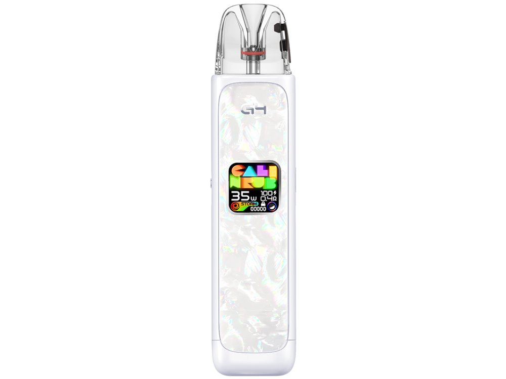 Uwell Caliburn G4 E-Zigarette mit USB-C Anschluss für schnelles Aufladen und modernen Dampftechniken.