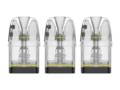 Uwell Caliburn G4 Pod - Ansicht von oben, zeigt das Side-Fill-System und die gängige 3ml Tankkapazität.