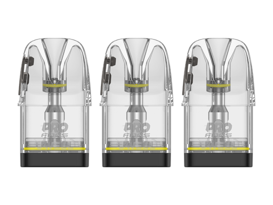 Uwell Caliburn G4 Pod - Ansicht von oben, zeigt das Side-Fill-System und die gängige 3ml Tankkapazität.