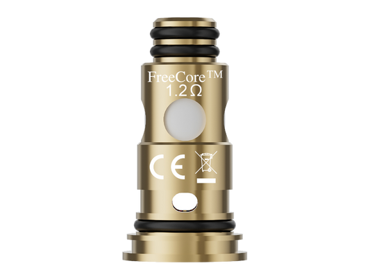 Vapefly - FreeCore G Head 0,6 Ohm für direkte Lungenzüge, 5 Stück pro Packung