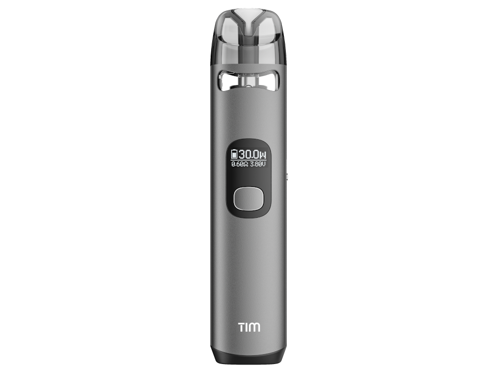 Das Vapefly - Tim Pod E-Zigaretten Set in einer lebhaften Umgebung, präsentiert die Side-Filling-Funktion sowie das Airflow-Adjustment für ein optimales Dampferlebnis.