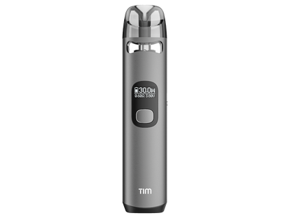 Das Vapefly - Tim Pod E-Zigaretten Set in einer lebhaften Umgebung, präsentiert die Side-Filling-Funktion sowie das Airflow-Adjustment für ein optimales Dampferlebnis.