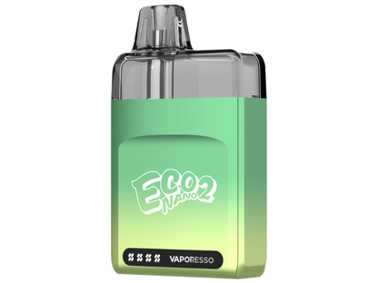 Vaporesso Eco Nano 2 Pod-System - Nahaufnahme der Integration von modernster Technologie und elegantem Design.