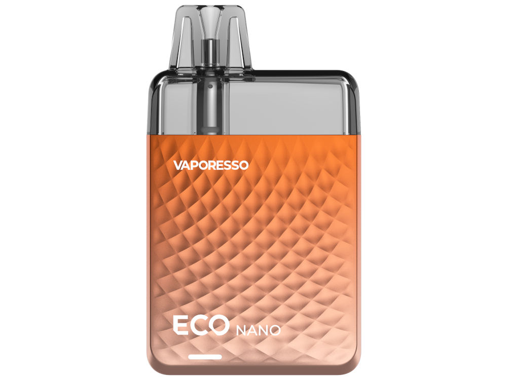 Detailaufnahme des Vaporesso ECO Nano E-Zigaretten Sets, das den 0,8 Ohm Head des ECO Nano Pods zeigt.