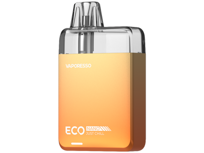 Illustration des Bottom-Filling Systems des Vaporesso ECO Nano E-Zigaretten Sets.