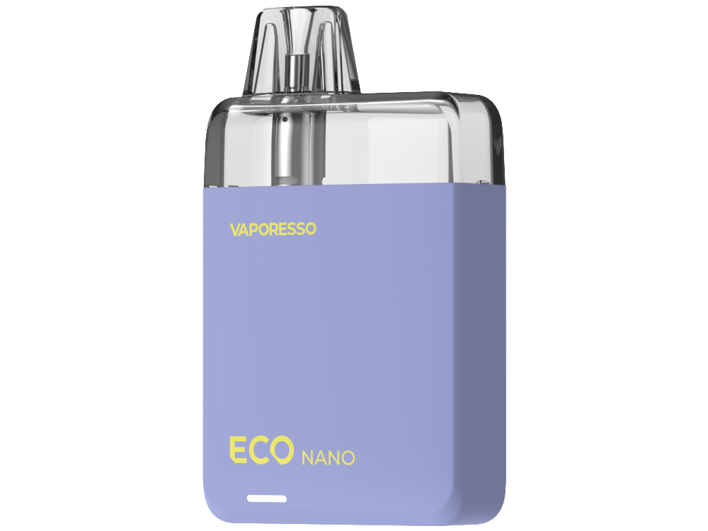 Das Vaporesso ECO Nano E-Zigaretten Set zeigt den USB-C Anschluss zur einfachen Aufladung.