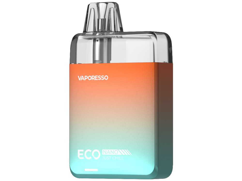 Vaporesso ECO Nano E-Zigaretten Set mit LED-Indikator für den Akku-Status.