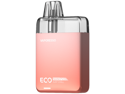 Vaporesso ECO Nano E-Zigaretten Set mit Zubehör, inklusive Bedienungsanleitung.
